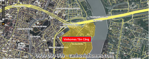 Mặt bằng vị trí chiếm ưu thế nổi trội của Vinhomes