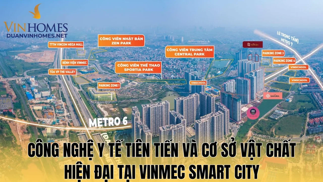 Công nghệ y tế tiên tiến và cơ sở vật chất hiện đại tại Vinmec Smart City
