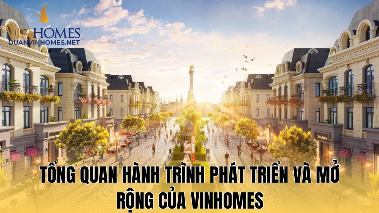 Tổng quan hành trình phát triển và mở rộng của Vinhomes