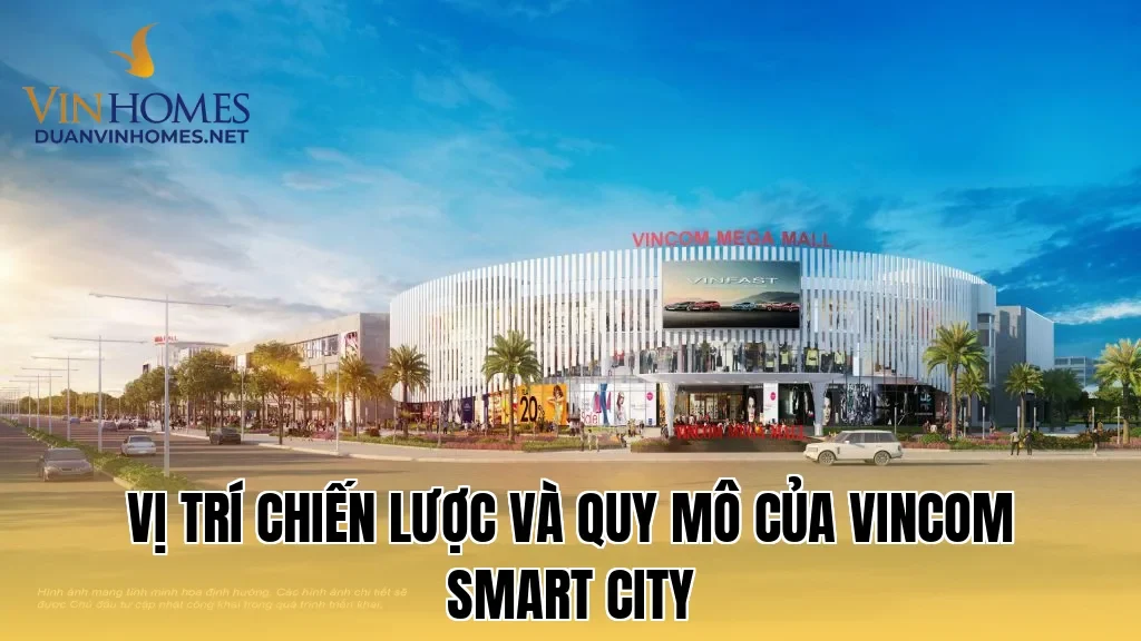 Vị trí chiến lược và quy mô của Vincom Smart City