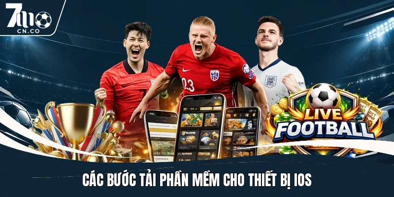 Các bước tải phần mềm cho thiết bị iOS
